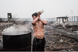 fot. Vincenzo Montefinese, "Stuck in Serbia" / nagroda w konkursie Urban International Photo Awards 2020