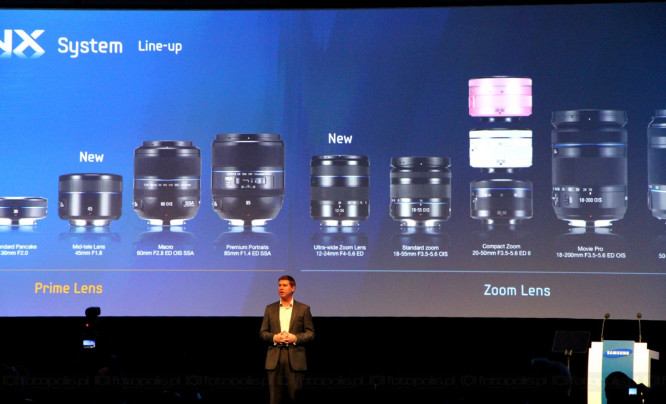 Samsung NX 12-24 f/4-5.6 mm i 45 mm f/1.8 - nowe obiektywy