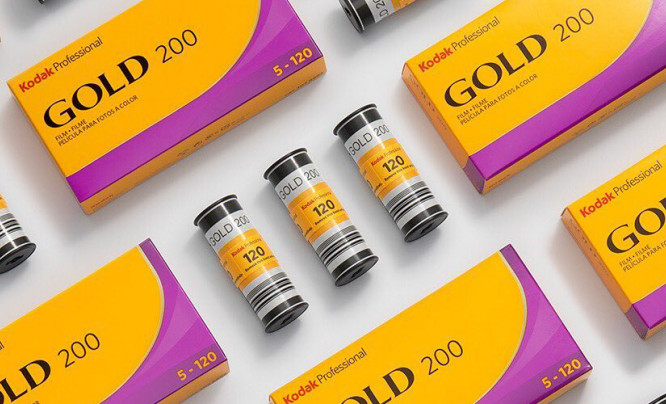 Kodak Gold 200 w wariancie średnioformatowym