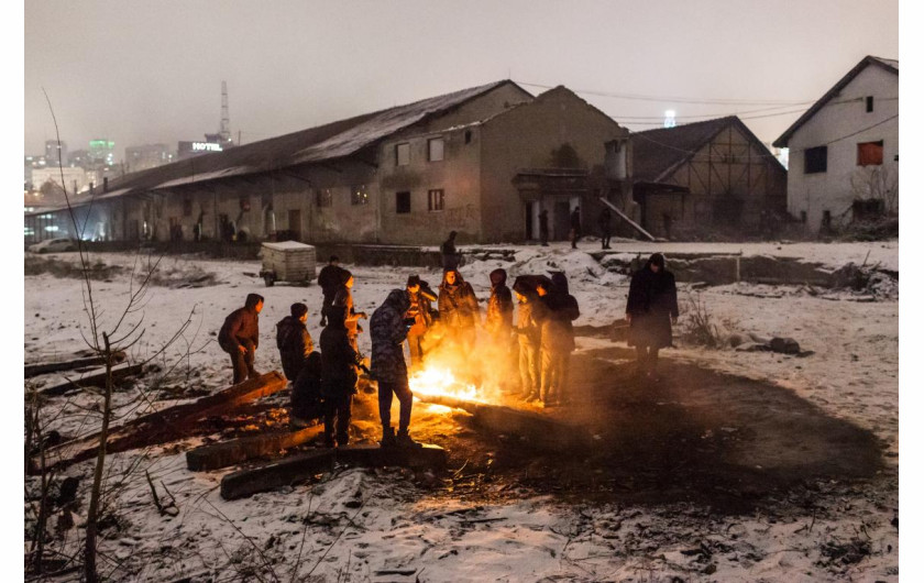 fot. Vincenzo Montefinese, Stuck in Serbia / nagroda w konkursie Urban International Photo Awards 2020