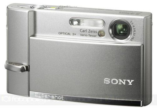 Sony Cyber-shot DSC-T50 - stabilizacja i dotykowy ekran