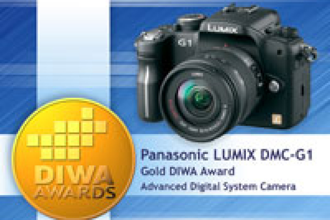 Złoty medal DIWA dla rewolucyjnego Panasonika LUMIX DMC-G1