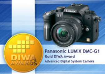Złoty medal DIWA dla rewolucyjnego Panasonika LUMIX DMC-G1