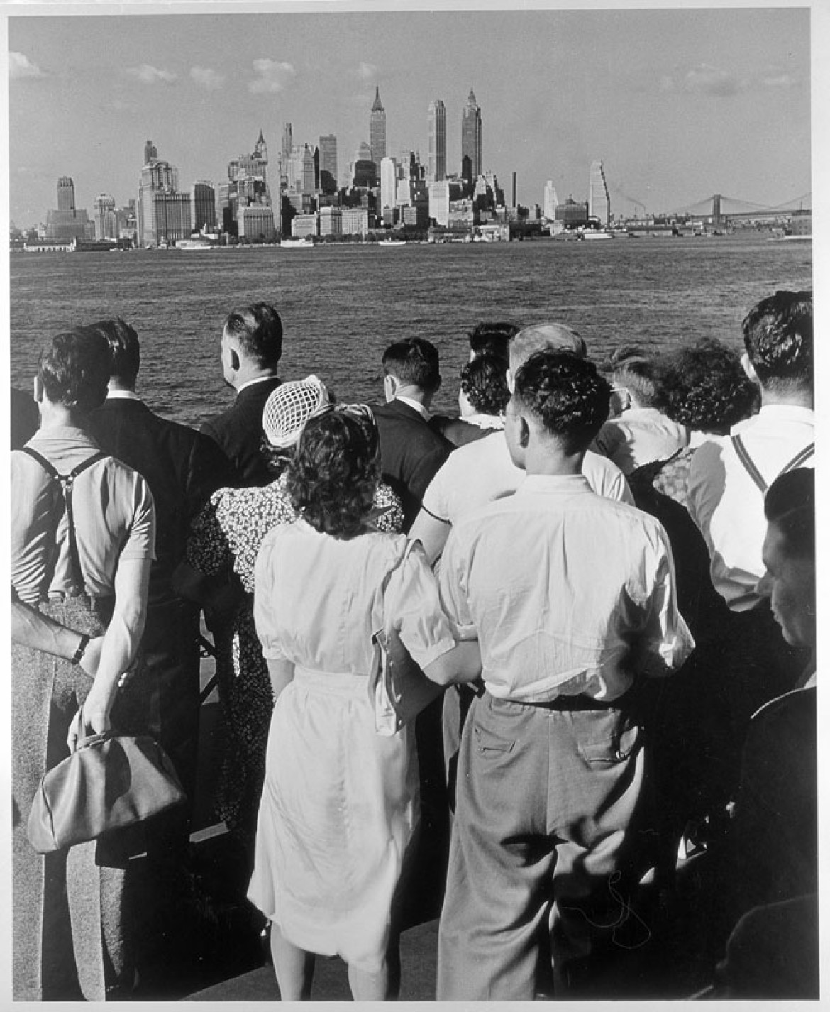 Na promie z New Jersey do Nowego Jorku, 1940 (c) AndreasFeiningerArchive.com