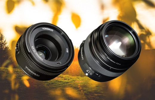 Nowe obiektywy Yongnuo z mocowaniami Nikona - YN 100 mm f/2N oraz YN 40 mm f/2.8N