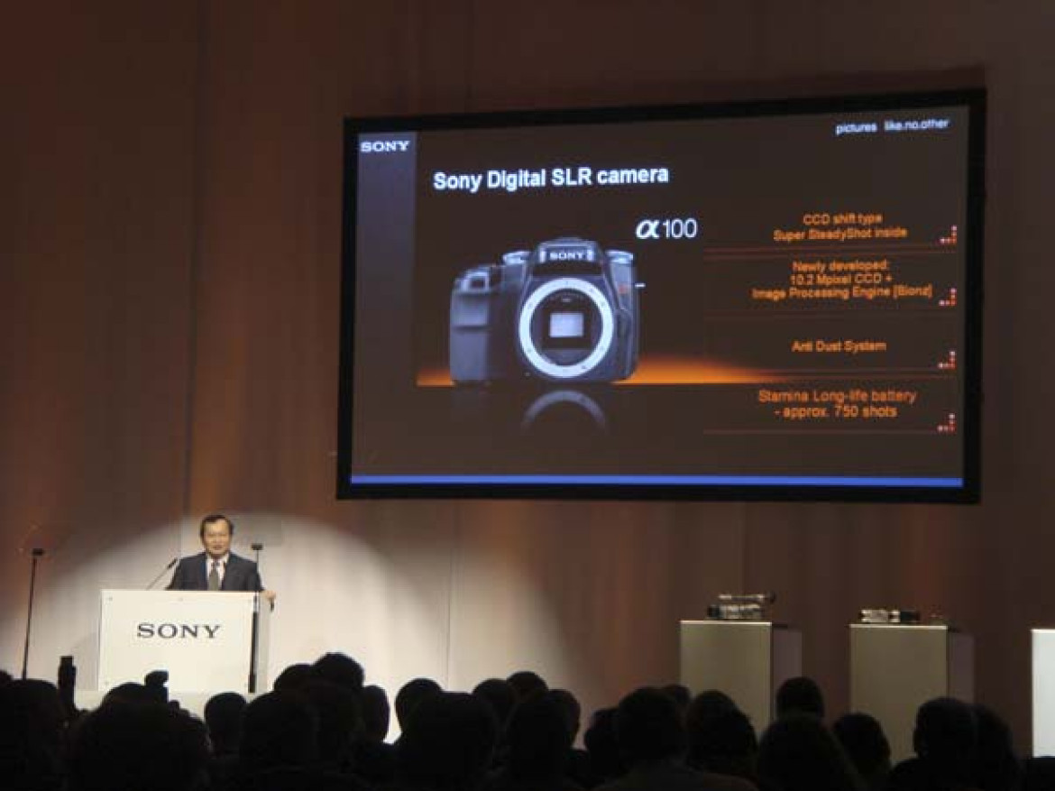 prezentacja podstawowych cech Sony A100