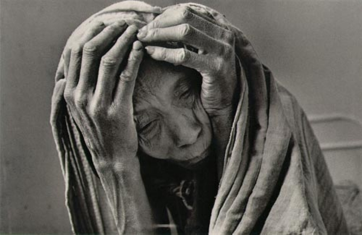 copyright Sebastiao Salgado, Refugee from Gondan, Mali, 1985, z Masters of Photography