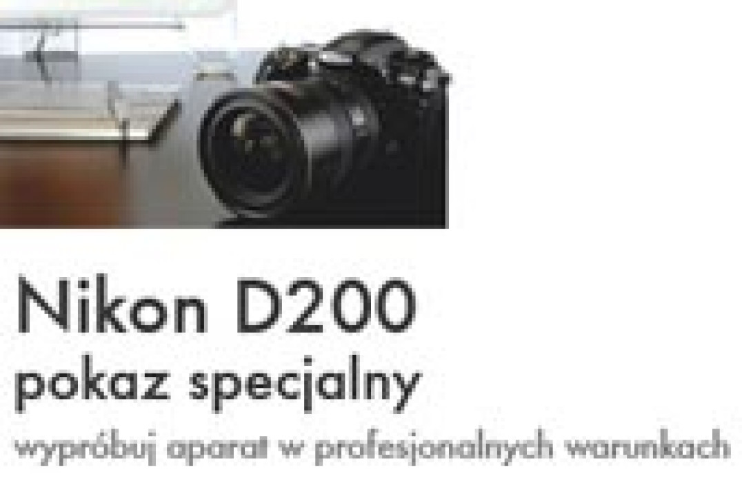 Pokaz Nikona D200 - szczegółowy program