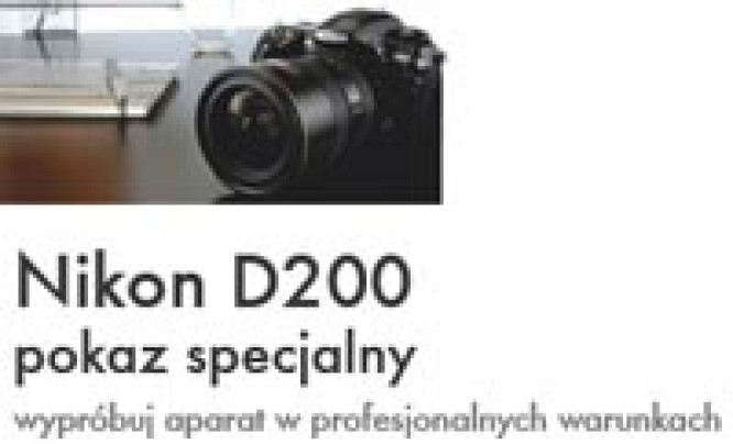  Pokaz Nikona D200 - szczegółowy program