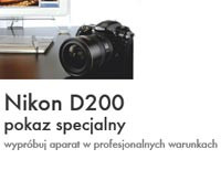 Pokaz Nikona D200 - szczegółowy program