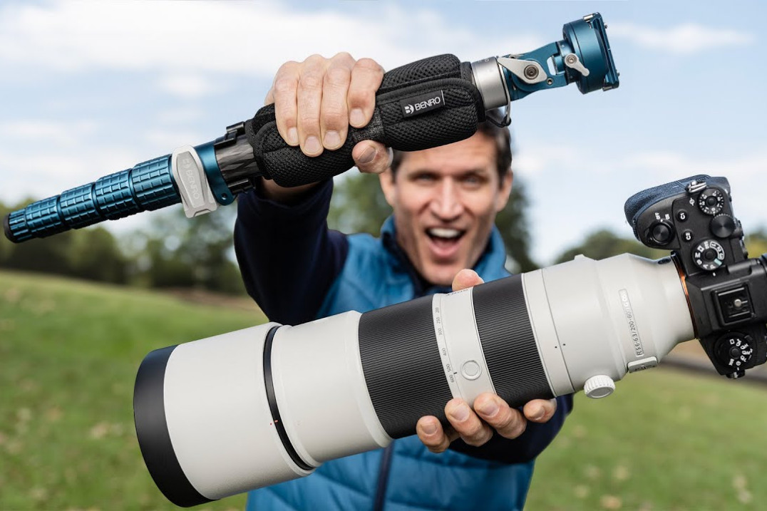 Benro SupaDupa 72 - nowy superwytrzymały monopod do długich teleobiektywów