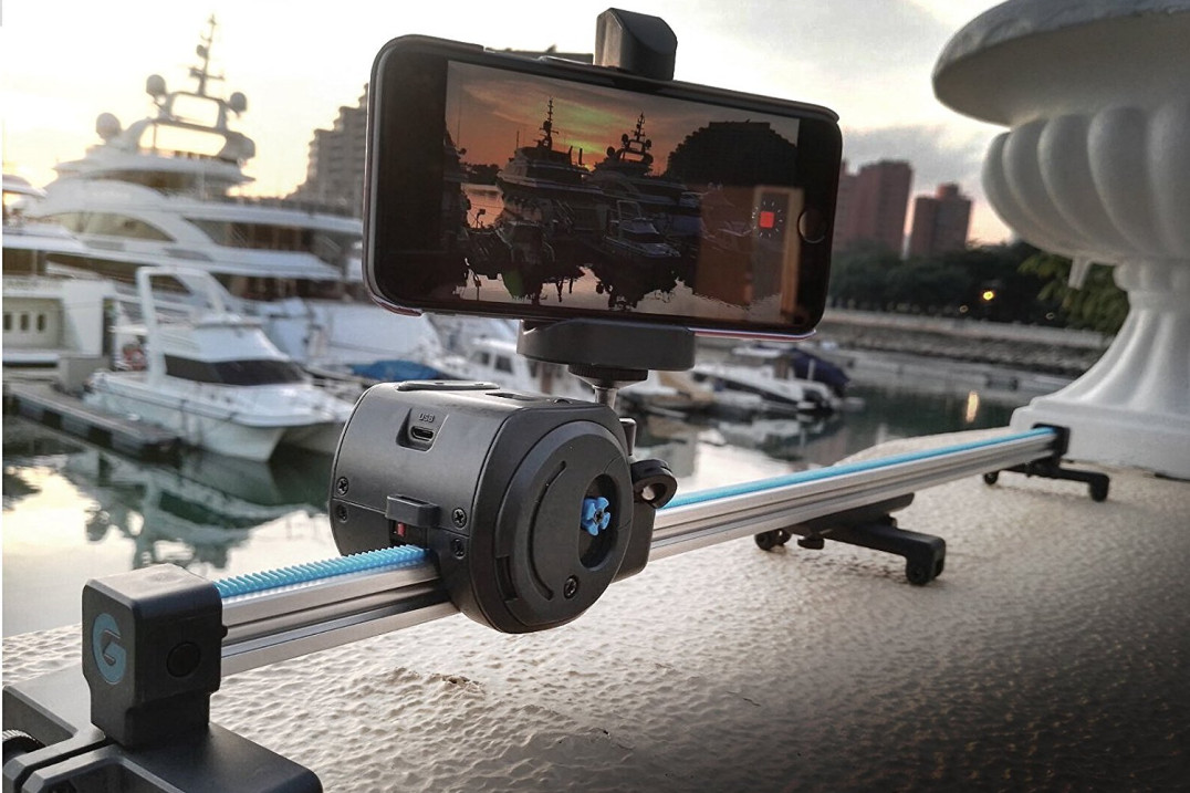 Grip Gear Movie Maker - zmotoryzowany slider do smartfonów i kamer sportowych
