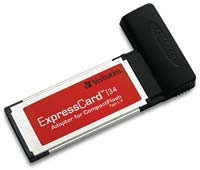 Verbatim CameraMate - nowy czytnik w standardzie ExpressCard
