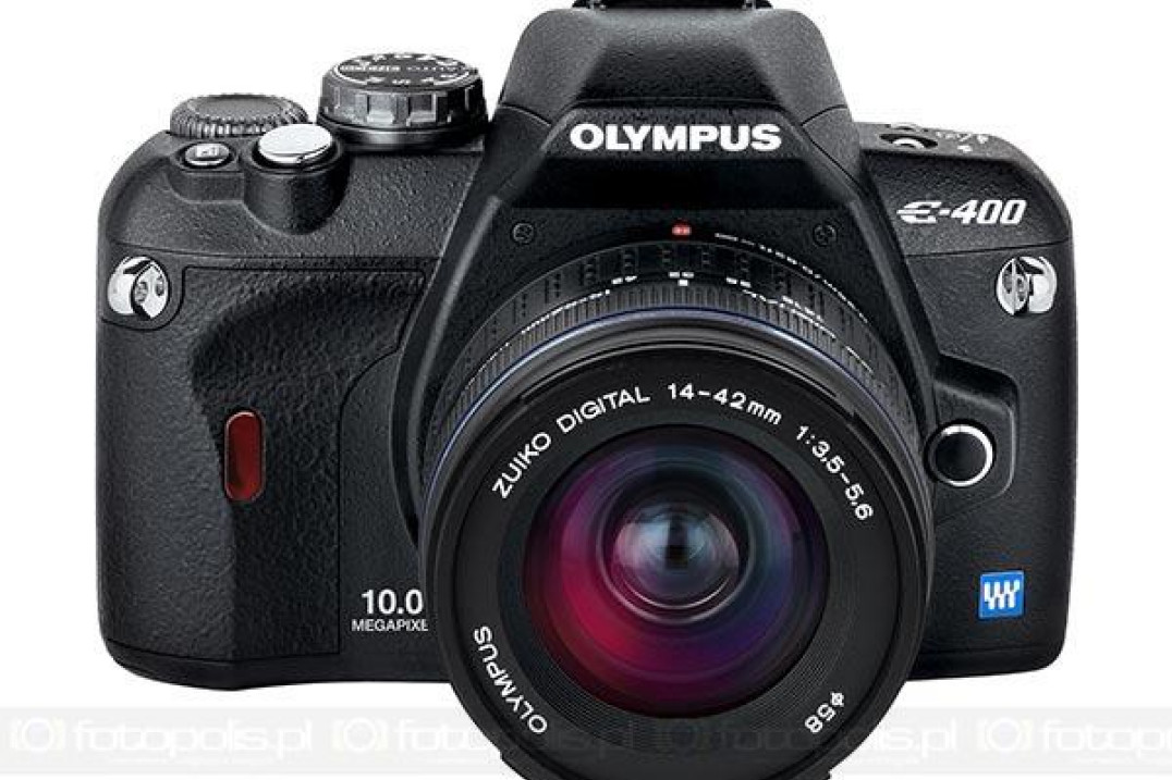 Olympus E-400 - najmniejszy i najlżejszy