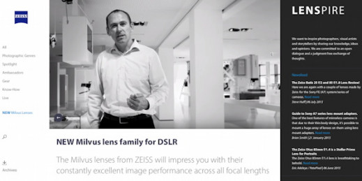 Zeiss zbliża się do swoich użytkowników poświęcając im nową platformę