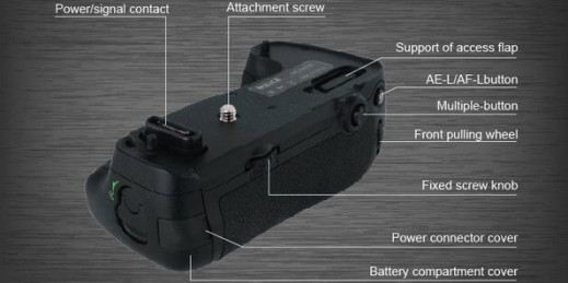 Meike MK-DR750 - battery pack do aparatu Nikon D750