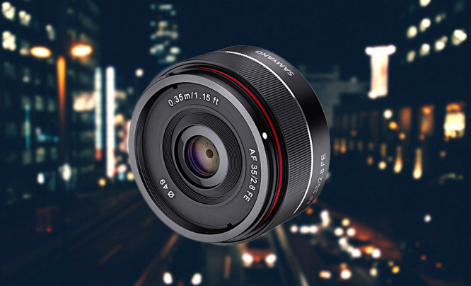  Samyang AF 35 mm f/2.8 FE - reporterski standard z autofokusem do Sony E