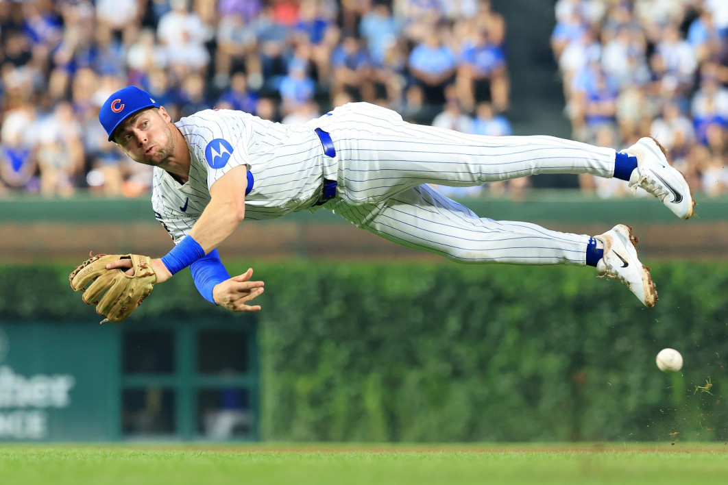 Fot. Justin Casterline, "Dive", 2. miejsce w kat. Baseball / World Sports Photography Awards 2026