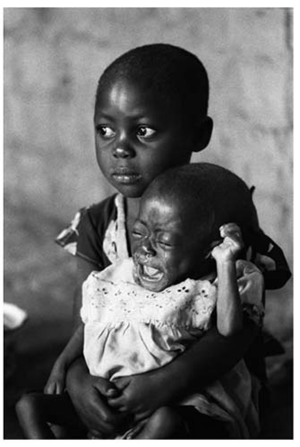 Nagroda Główna &#8222;Niedożywienie w Kongo: Dziewczyna opiekująca się sierotą&#8220; Vincent Maure 