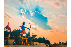 fot. Sreekumar Krishnan, "Piercing the Sky", 1. miejsce w kategorii Sunset / IPPA 2019