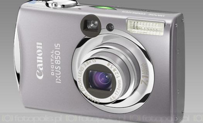  Canon Digital IXUS 850 IS - szeroki kąt ze stabilizacją