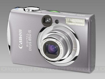Canon Digital IXUS 850 IS - szeroki kąt ze stabilizacją
