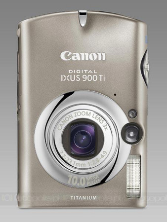 Canon Digital IXUS 900 Ti - tytanowa elegancja