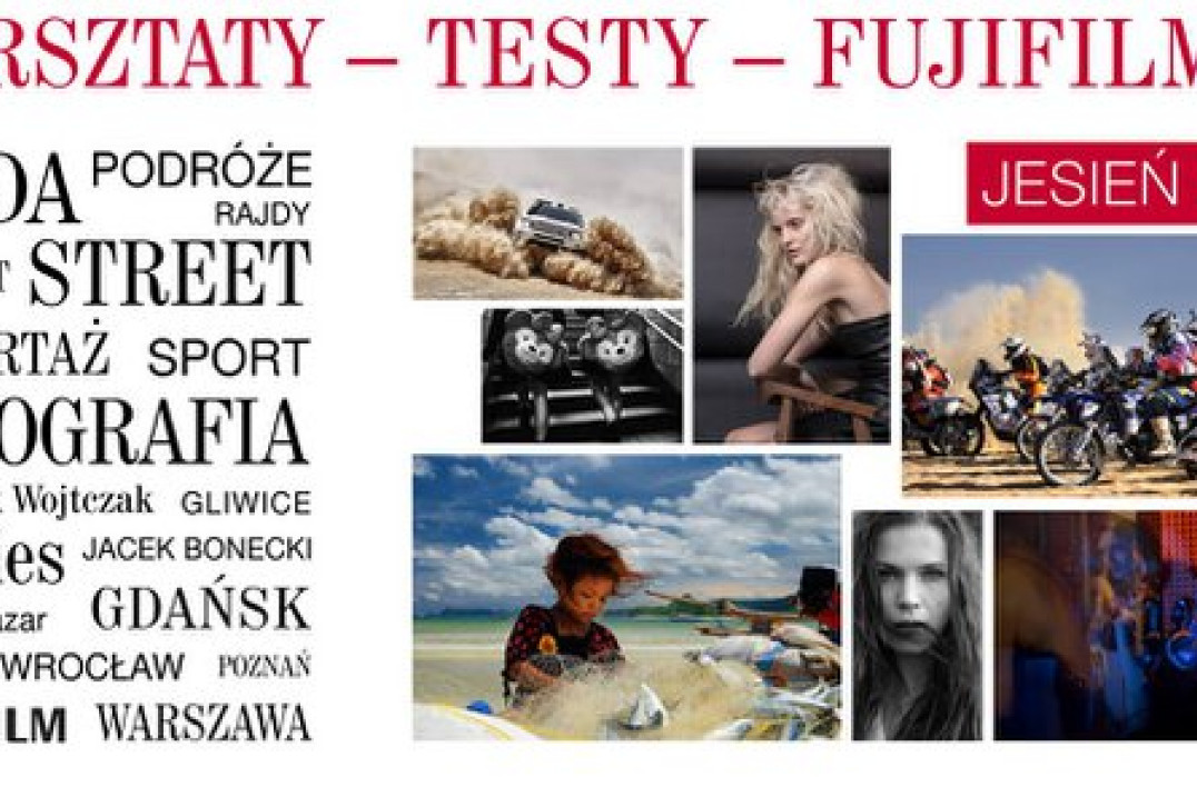 Jesienne warsztaty fotograficzne Fujifilm