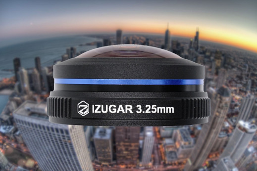Oto iZugar MKX22 3.25 mm f/2.5 - super fisheye do Mikro Cztery Trzecie