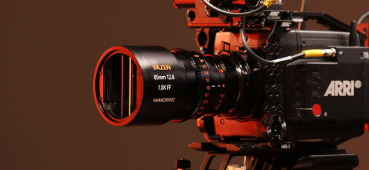 Vazen 85 mm T2.8 1.8X FF Anamorphic - Chińczycy stworzyli najmniejszy pełnoklatkowy obiektyw anamorficzny 1.8x na świecie