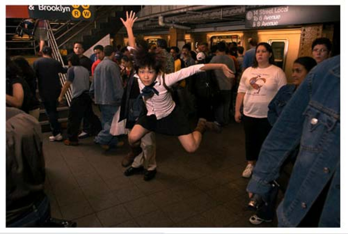 III nagroda w kat. Sztuka "100 YRS of NYC Subway, Japanese Dancer Kaori Ito" Piotr Redlinski