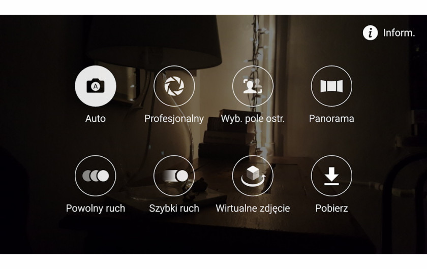 Aplikacja fotograficzna w Samsungu Galaxy S6