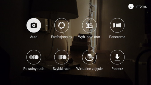 Aplikacja fotograficzna w Samsungu Galaxy S6