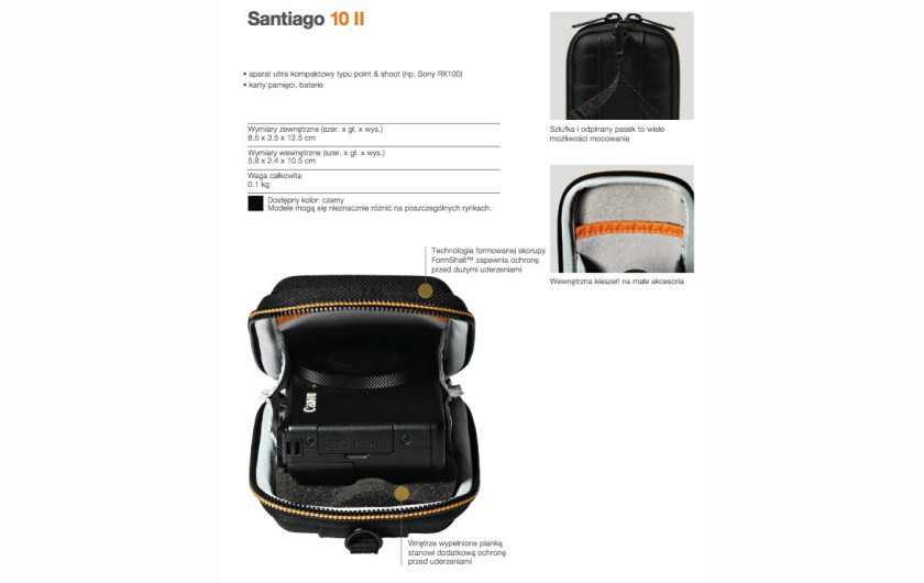 Lowepro Santiago 10 II