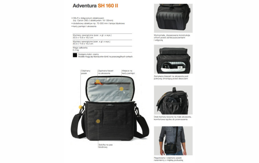 Lowepro Adventura SH 160 II