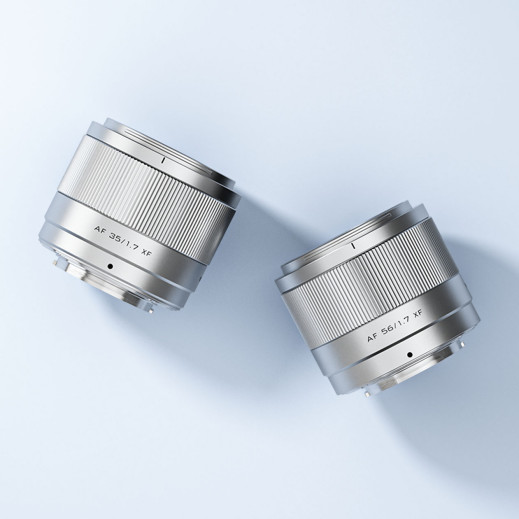 Obiektywy Viltrox Air w nowym, srebrnym wykończeniu
