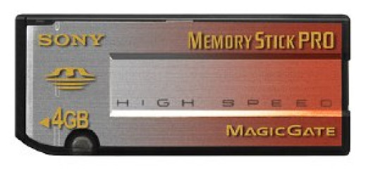 Sony 4GB Memory Stick PRO