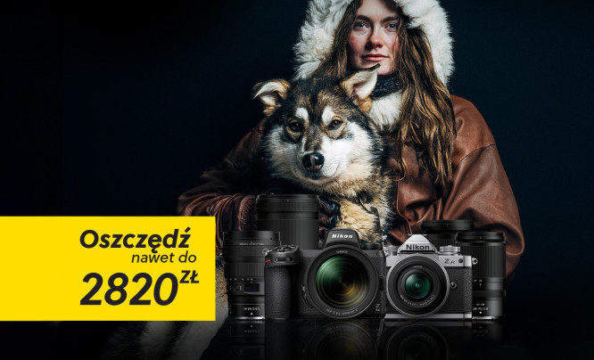  Zimowe rabaty Nikon - aparaty i obiektywy taniej nawet o 2820 zł