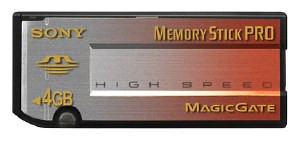 Sony 4GB Memory Stick PRO