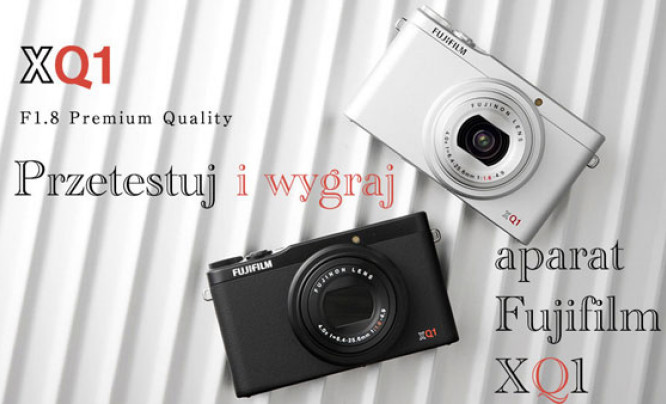 "Przetestuj i wygraj aparat Fujifilm XQ1" - wybraliśmy zwycięzcę