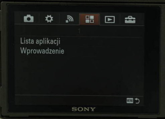 Sony A7R II - łączność bezprzewodowa