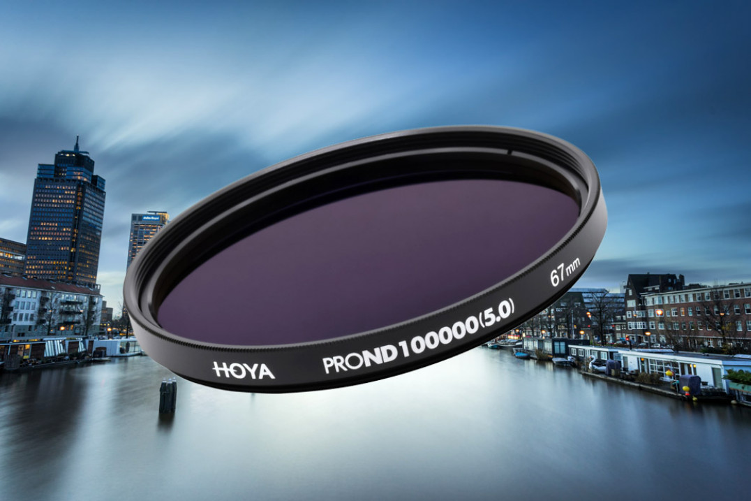 Filtr szary Hoya PRO ND-100000 wydłuży ekspozycję z 2 sekund do ponad 50 godzin
