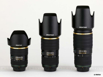 Pentax - 3 obiektywy z gwiazdką