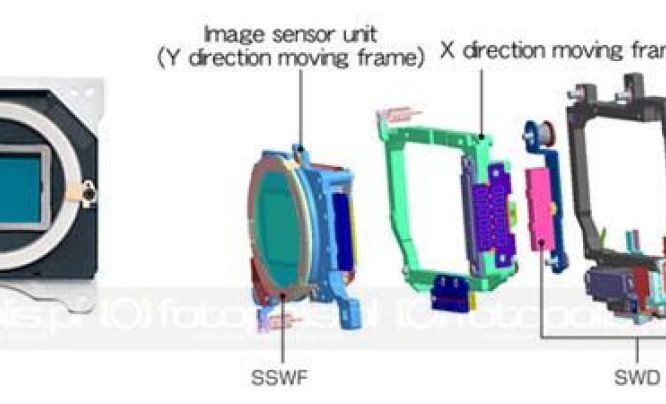 Olympus E-3 - ultradźwiękowy filtr SSWF