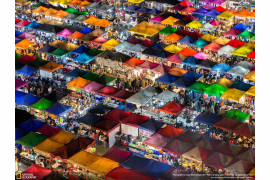 fot. Kajan Madrasmail, "Colorful Market", nagroda publiczności w kategorii Miasta