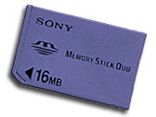 Memory Stick Duo - mniejszy i cieńszy