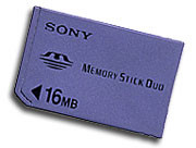 Memory Stick Duo - mniejszy i cieńszy