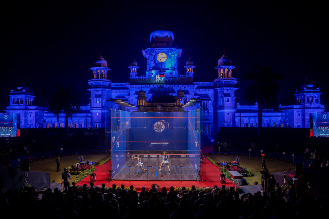 Fot. Tom Benthall, "Outdoor In Indore", 3. miejsce w kat. Racquet Sports / World Sports Photography Awards 2026