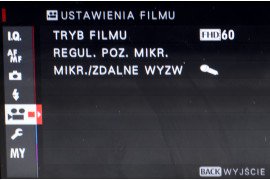 Fujifilm X-Pro2 - przeprojektowane menu główne