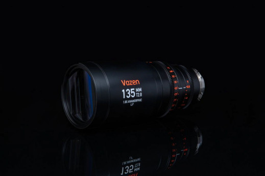 Vazen 135 mm T2.8 1.8x - dopełnienie anamorficznego trio z Chin